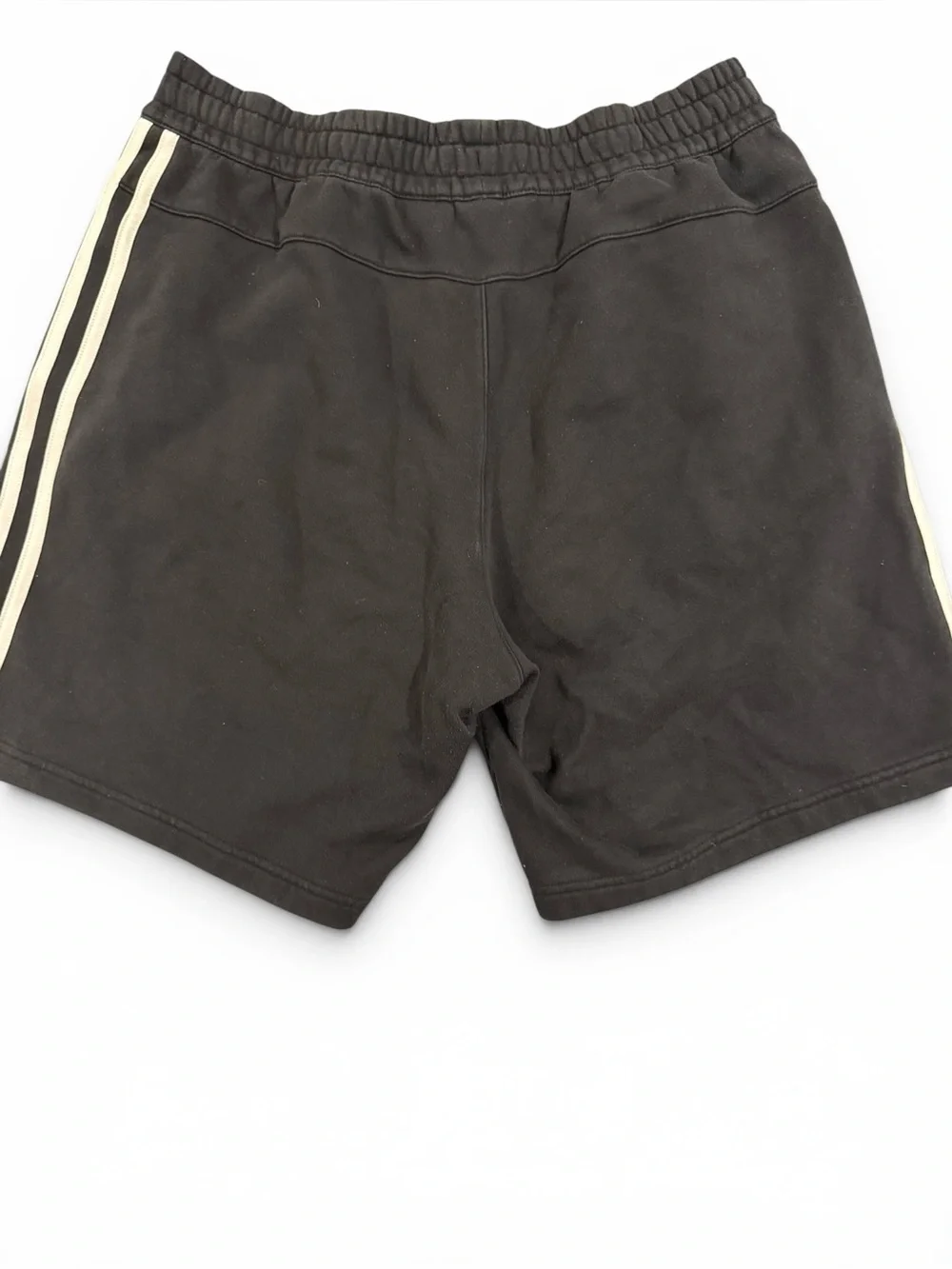 Adidas Black/White Strips Athletic Shorts Size M